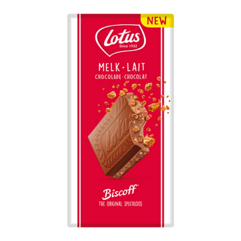 Lotus | Biscoff | Melkchocolade Speculoosstukjes | 17 x 180 gram