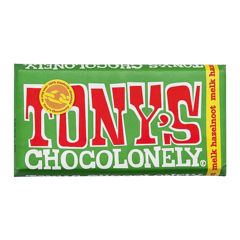 Tony's Chocolonely | Melk Hazelnoot | 15 x 180 gram