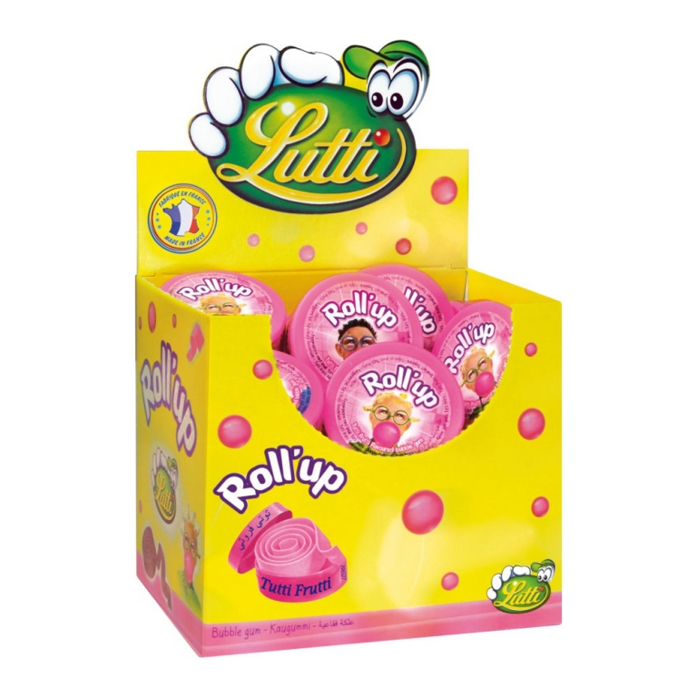 Lutti | Roll Up | Tutti Frutti | 24 stuks