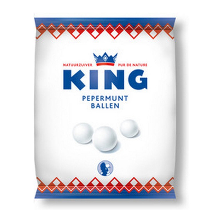 King | Pepermuntballen | 12 x 250 gram