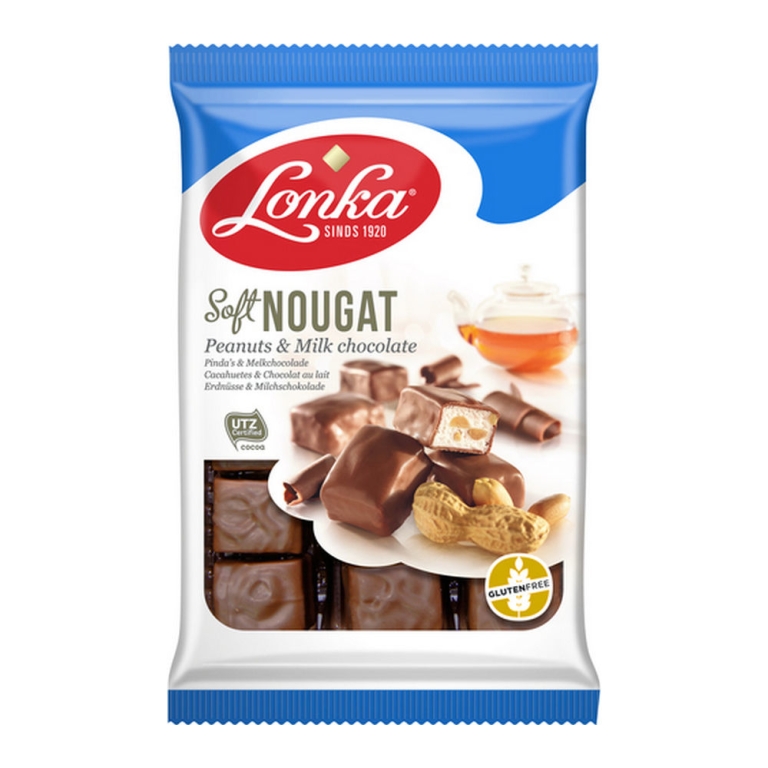 Lonka | Nougat Milk Peanut | 24 x 170 gram