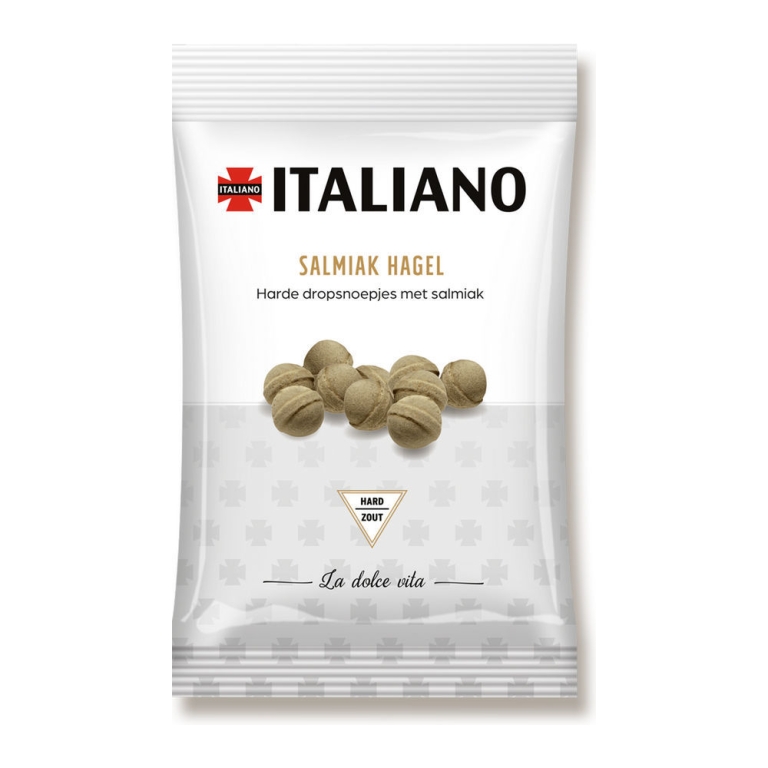 Italiano | Salmiak Hagel | 12 x 170 gram