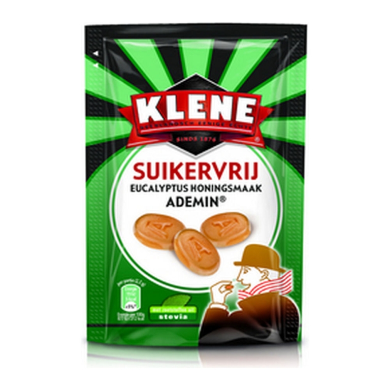 Klene | Drop | Ademin | Suikervrij | 12 x 110 gram