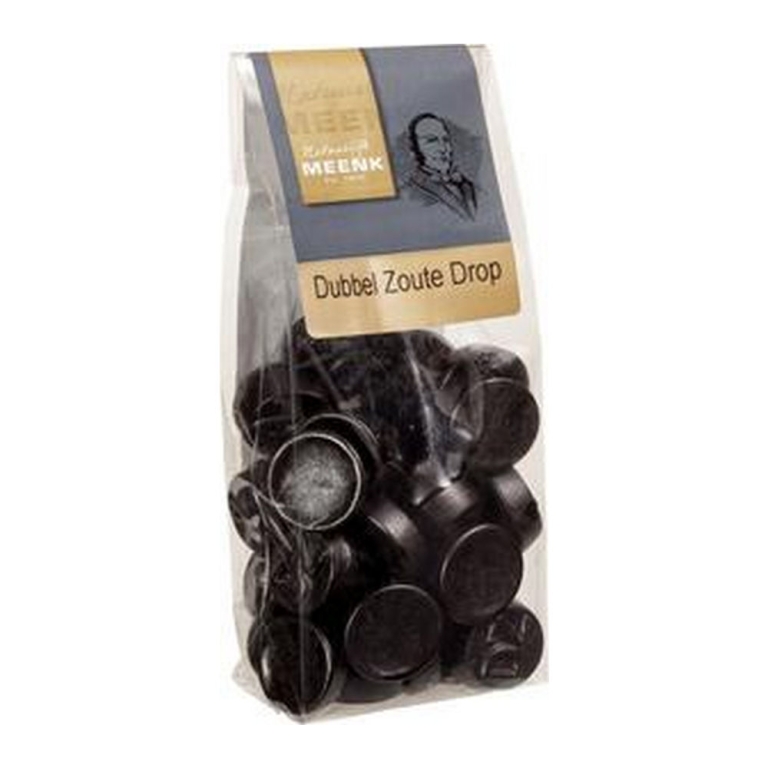 Meenk Dubbelzoute Drop 180 gr 7 zakjes