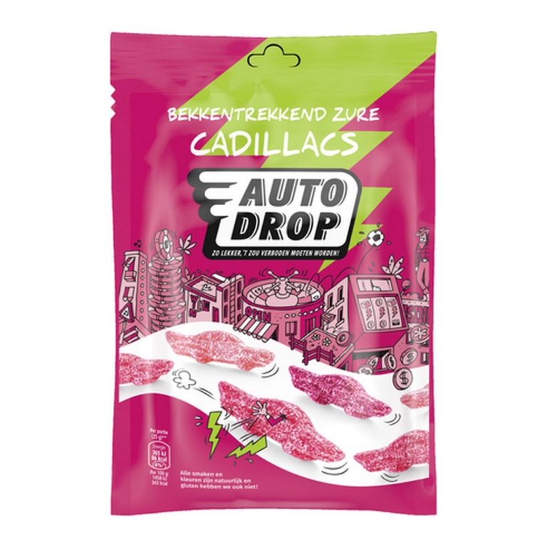 Autodrop | Mixzak | Zure Cadillacs | 16 x 150 gram