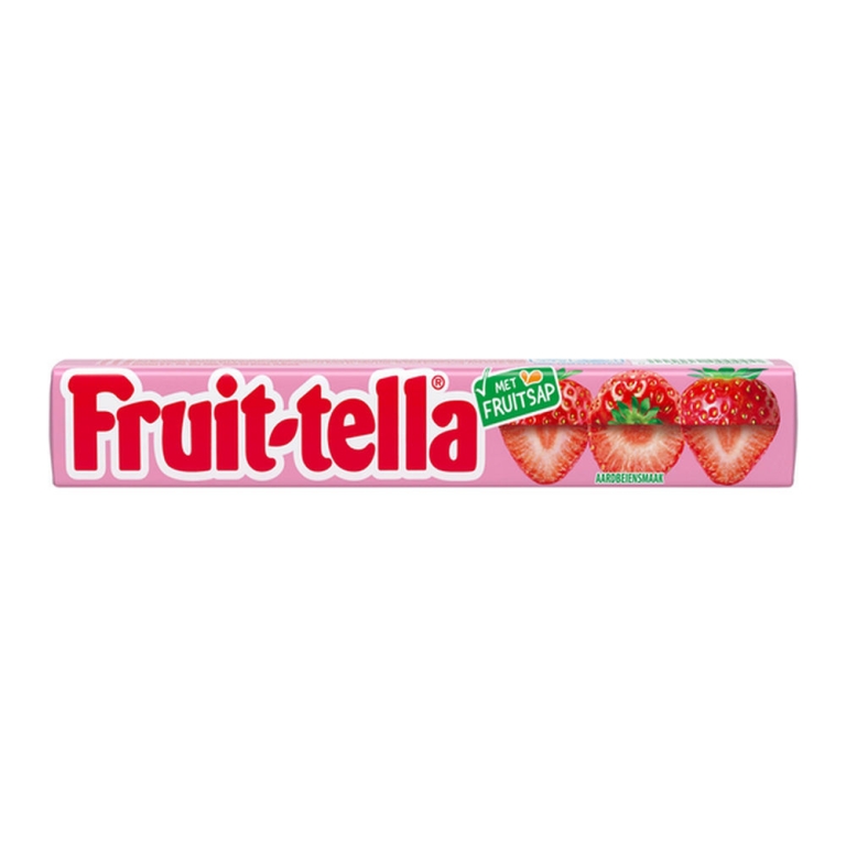 Fruittella | Strawberry Vegan Rol | 20 x 41 gram