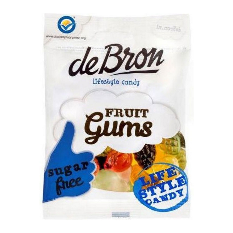 De Bron | Fruitgums | Suikervrij | 12 stuks