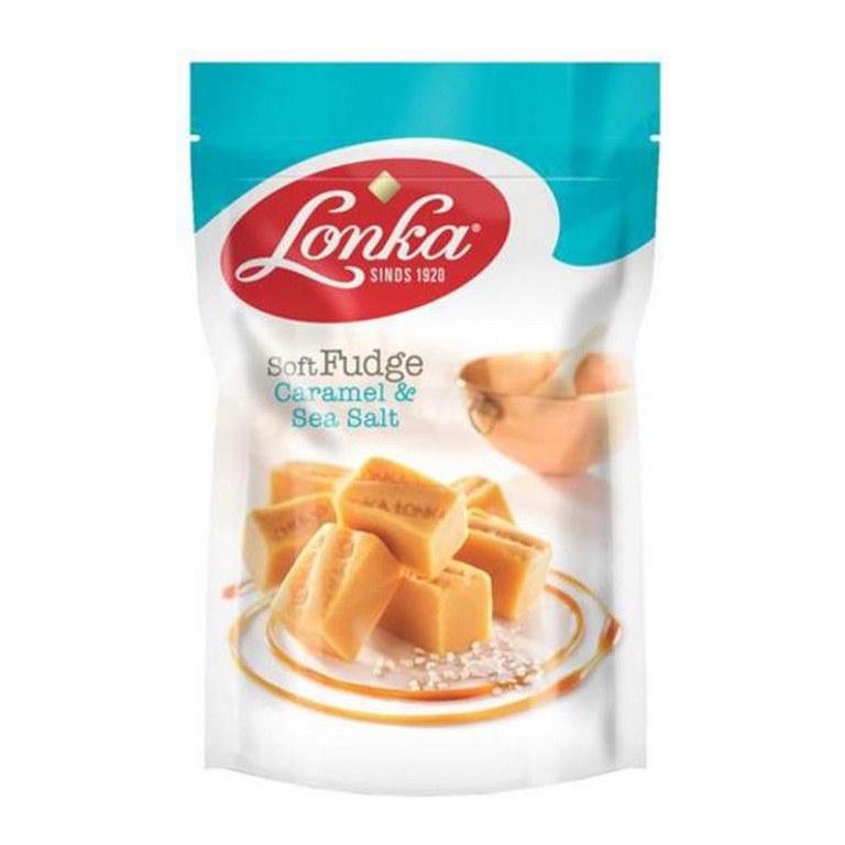 Lonka | Soft Fudge | Caramel Zeezout | 6 x 180 gram