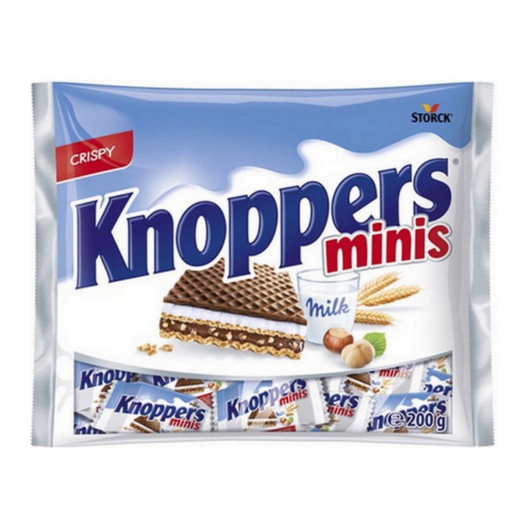 Knoppers | Wafel Mini&#39;s | 12 x 200 gram