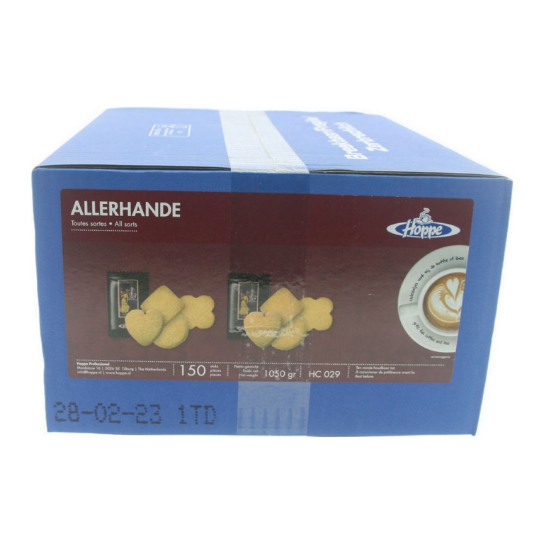 Hoppe | Allerhande roomboterkoekjes | 150 stuks