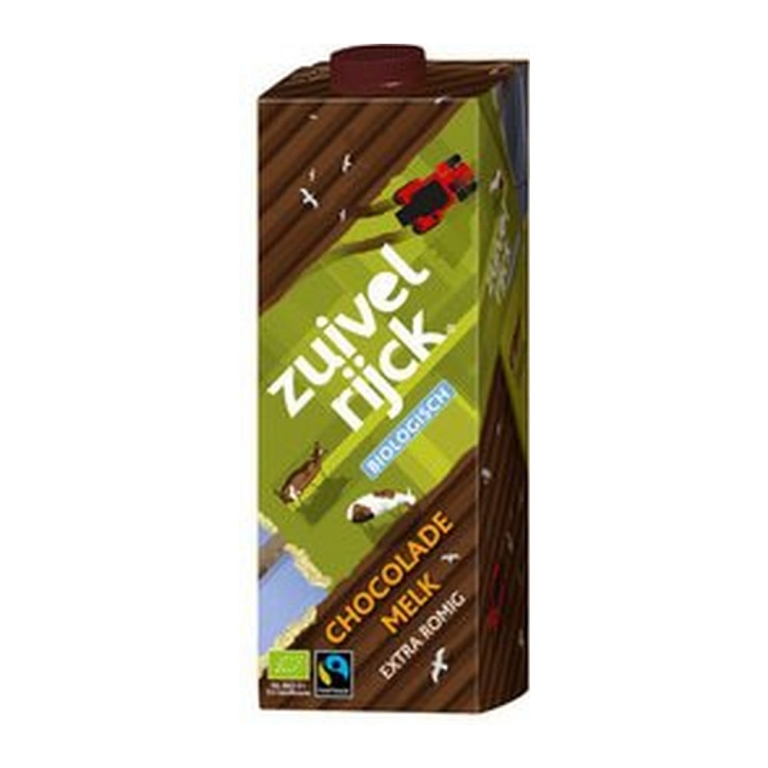 Zuivelrijck | Bio Chocolademelk | 12 x 1 liter