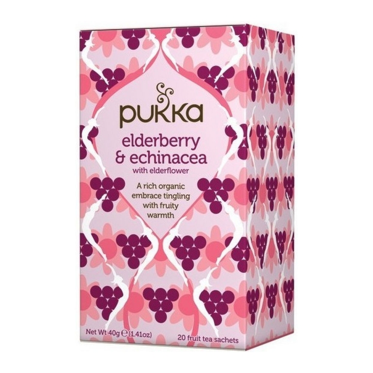 Pukka | Elderberry & Echinacea Bio | 4 x 20 stuks