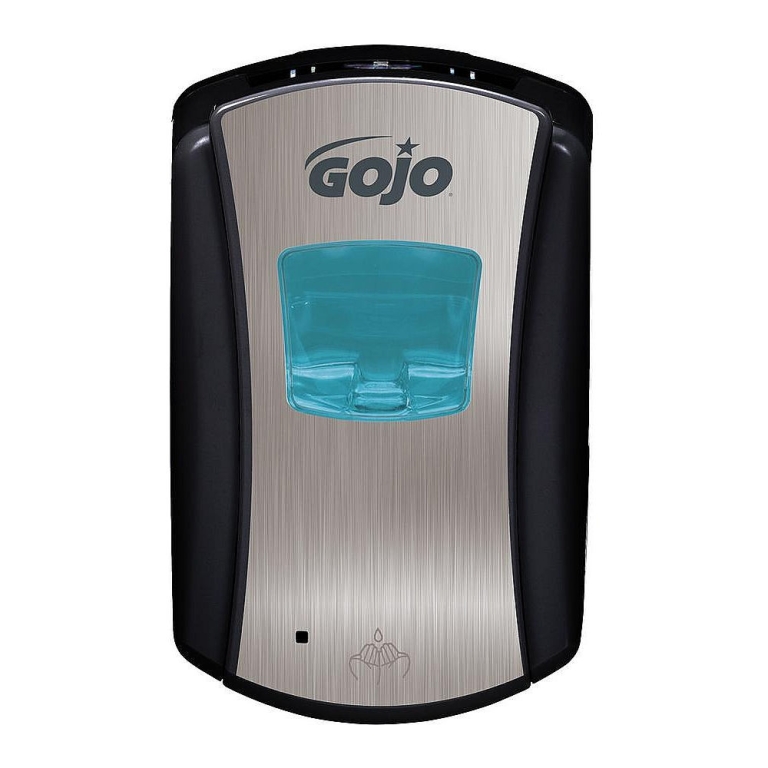 Gojo LTX zeepdispenser no touch zwart/chroom