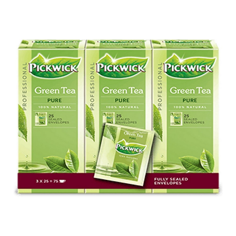 Pickwick | Professional | Green Tea Pure | 75 x 1.5 gram