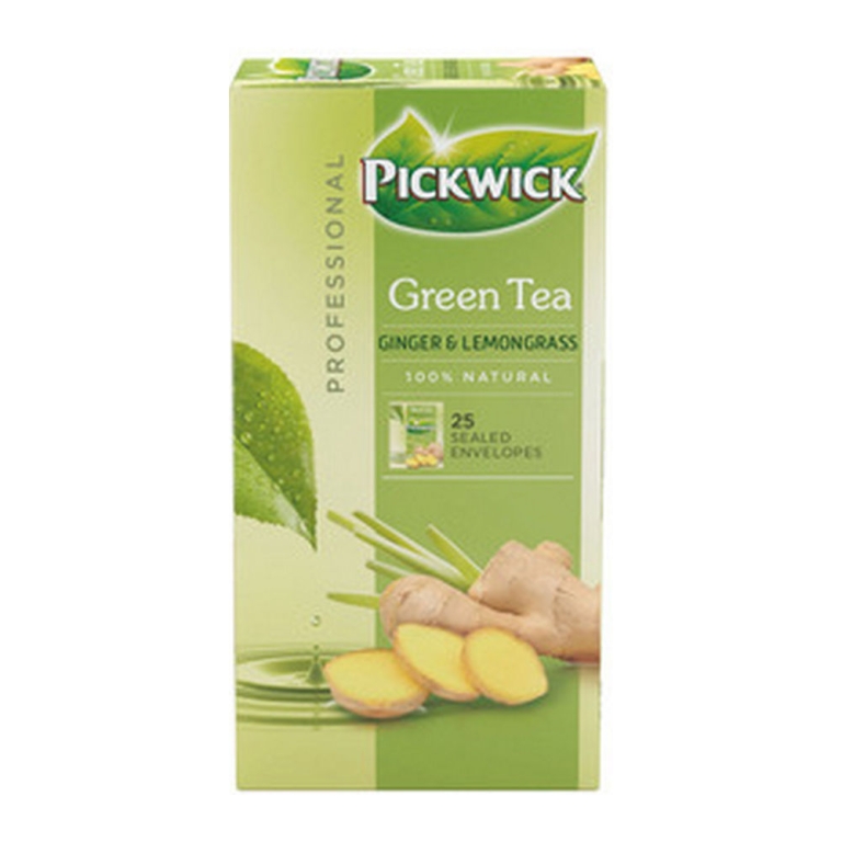 Pickwick | Professional | Green Tea Ginger Lemon | 75 x 1.5 gram