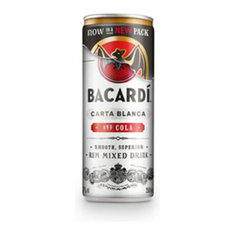 Bacardi | Rum & Cola | Blik | 24 x 25 cl