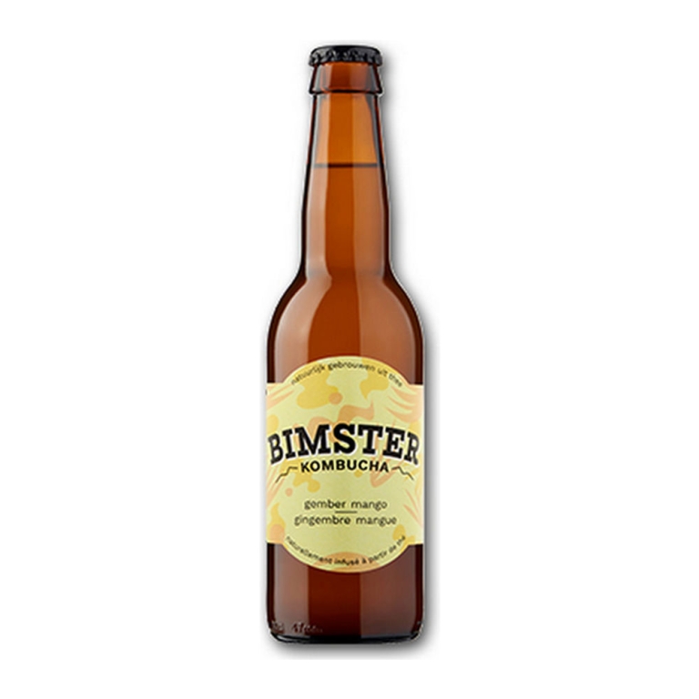 Bimster | Kombucha Gember Mango | 12 x 330 ml