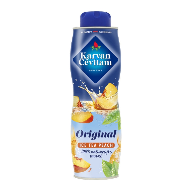 Karvan Cevitam | Ice Tea Perzik | 6 x 600 ml