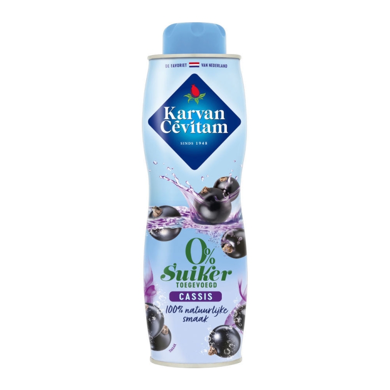 Karvan Cevitam | Cassis | 0% | 6 x 600 ml