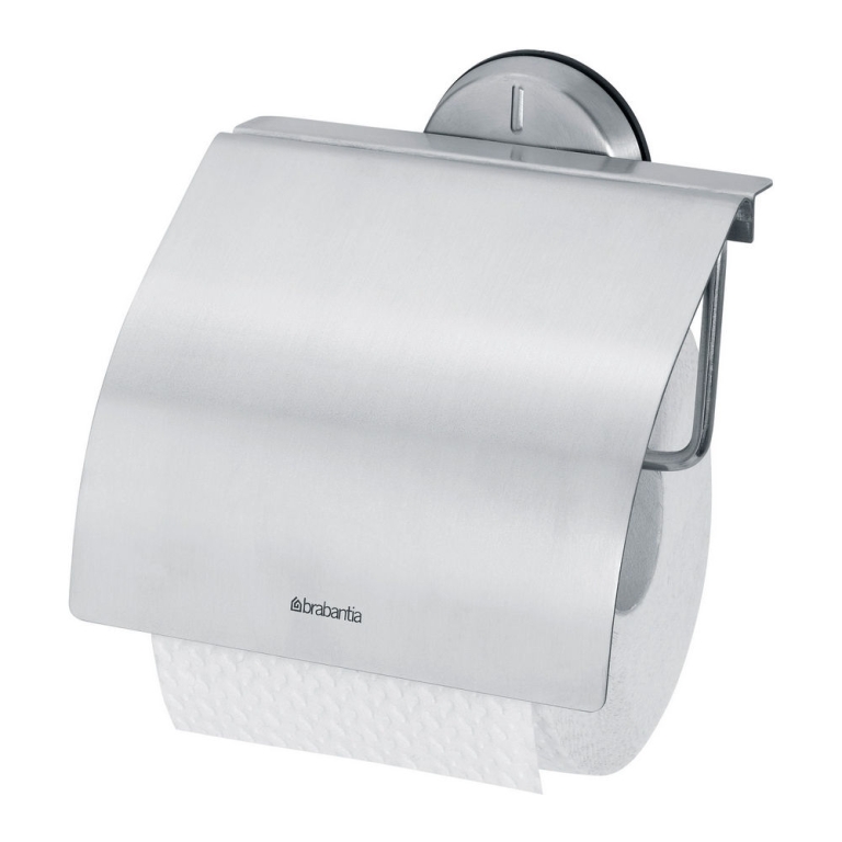 Toiletrolhouder Brabantia mat rvs 2 stuks