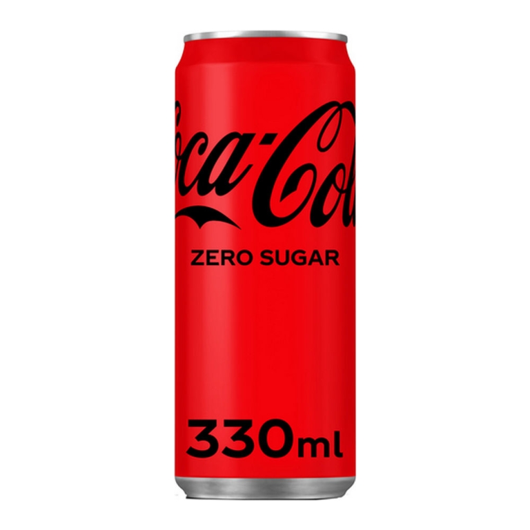 Coca Cola | Zero | Sleek Blik | 24 x 33 cl