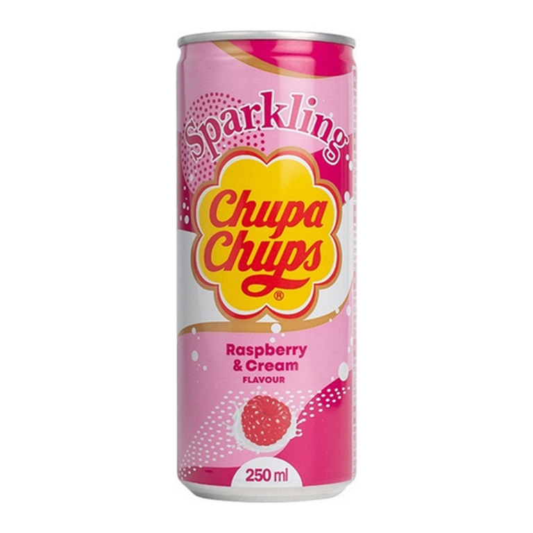 Chupa Chups | Raspberry Cream | Blik | 24 x 250 ml