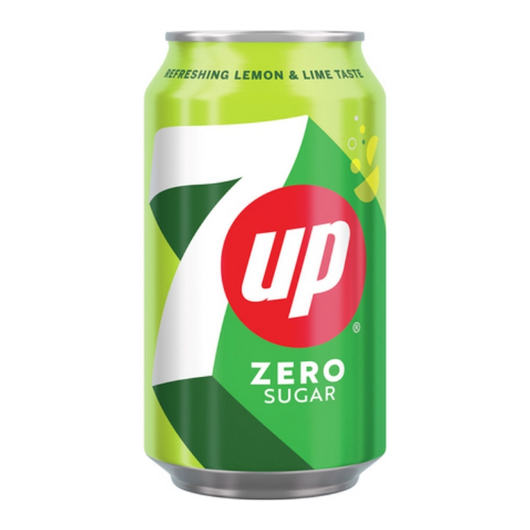 7Up | Zero Sugar | Blik 24 x 33 cl