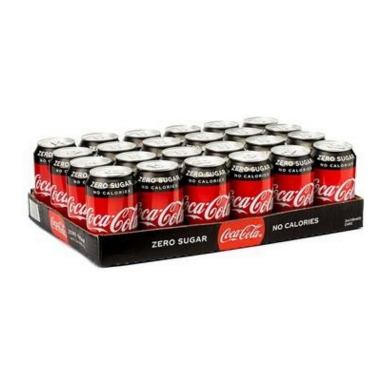 Coca cola zero (DK) | Blik 24 x 33 cl