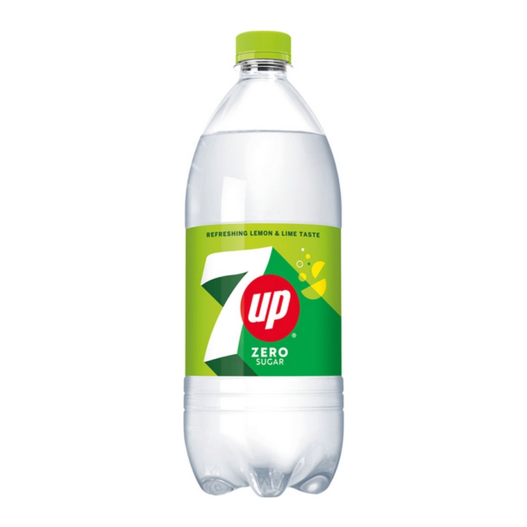 Seven Up | Zero Sugar | prb Fles | 12 x 1.1 liter