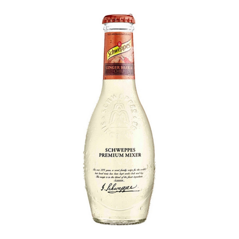 Schweppes | Premium Ginger Beer & Chili | 24 x 20 cl