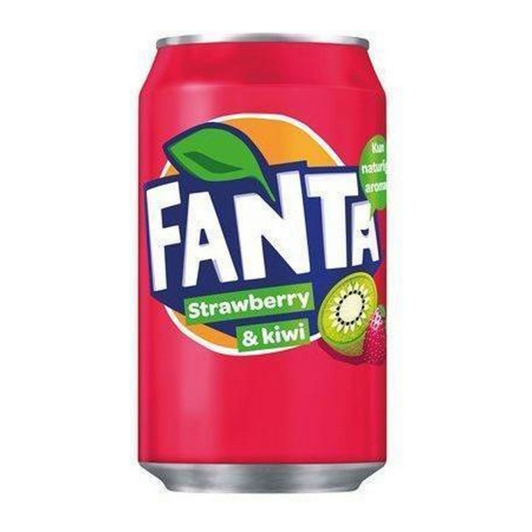 Fanta (DK) | Strawberry - Kiwi | Blik | 24x33 cl