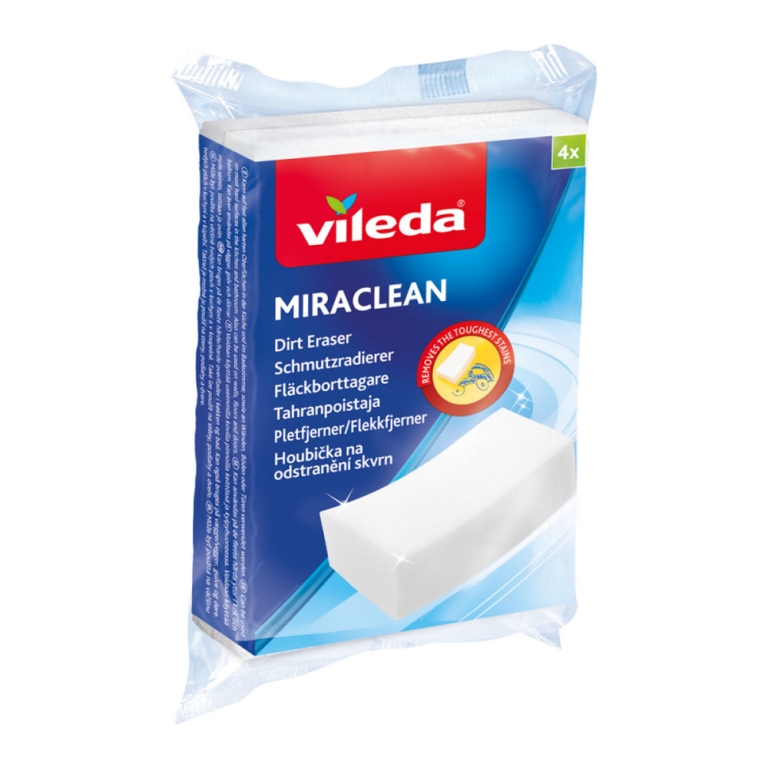 Vileda | Miraclean | Spons standaard | 12 stuks