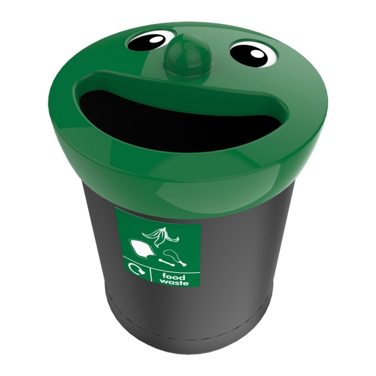 Food Waste Smiley Face Bin 52 liter