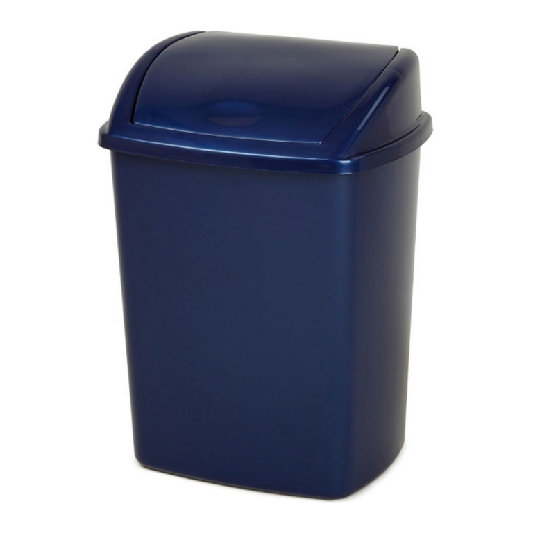 Afvalbak 26 liter Blauw 16 stuks