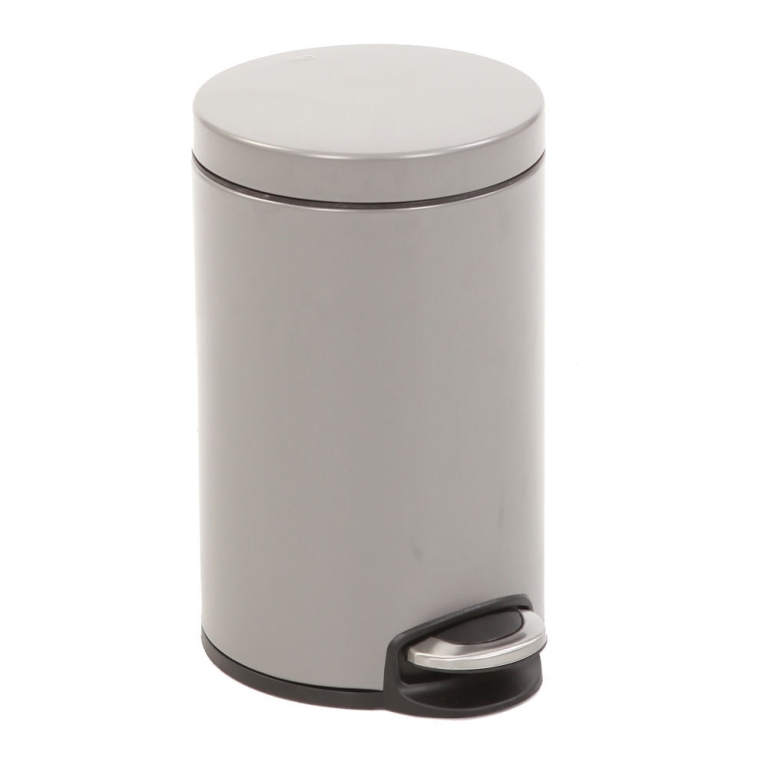 EKO Serene Step Bin 12 liter platinum