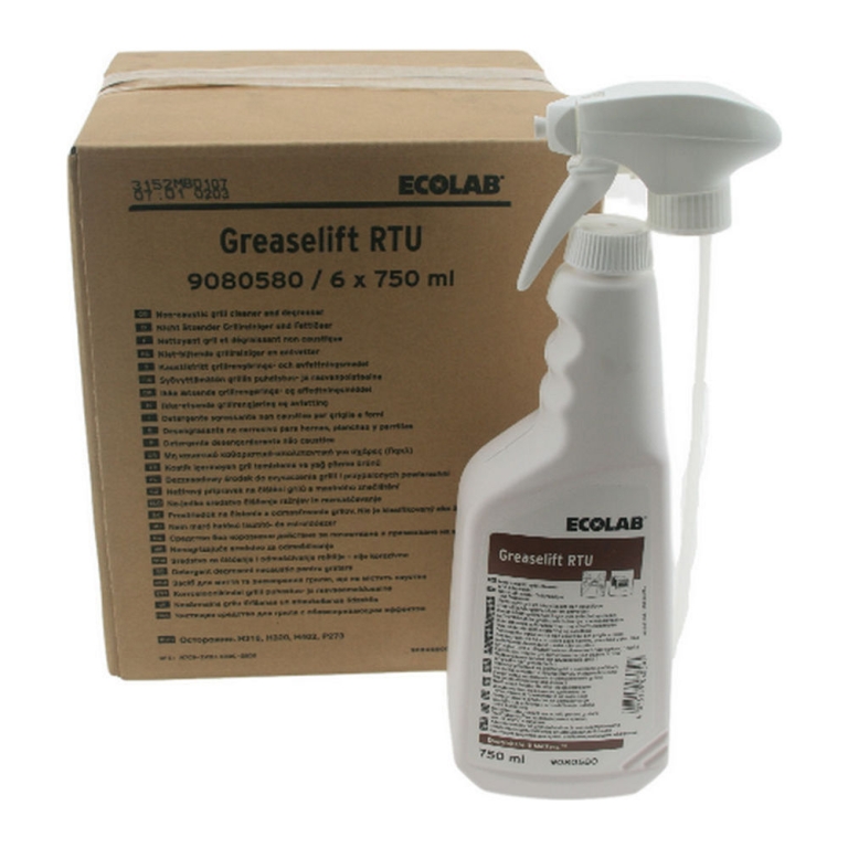 Ecolab | Greaselift | Sprayflacon 6 x 750 ml