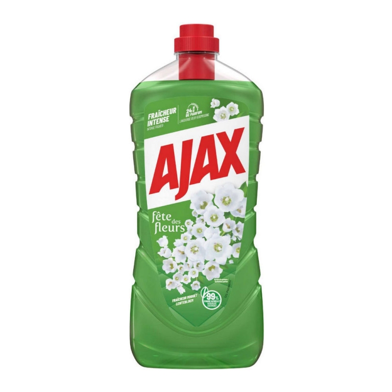 Ajax | Allesreiniger | Fete des Fleurs | 12 x 1.25 liter