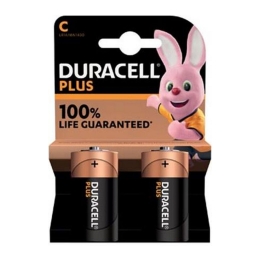 Duracell | Plus 100 % | C | 2 stuks