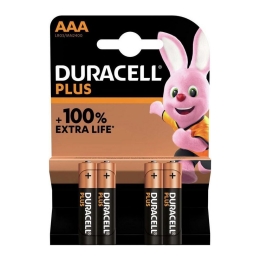 Duracell | Plus 100% | AAA | LR03 | 10 x 4 stuks