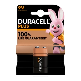 Duracell | Plus 100% | 9V | 6LR61 | 1 x 10 stuks