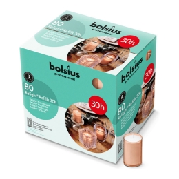 Bolsius | Professional Relight Navul 30H Zacht Roze | 80 stuks