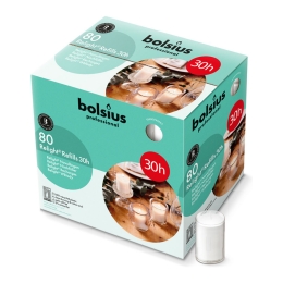 Bolsius | Professional Relight Navul 30H Transparant | 80 stuks