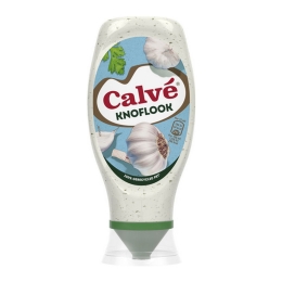 Calve | Saus | Knoflook | 8 x 430 ml