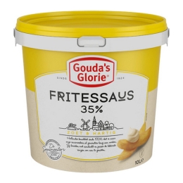 Gouda&#39;s Glorie | Fritessaus 35% Geel | 10 l