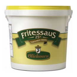 Oliehoorn | Fritessaus 25% | Emmer 10 liter