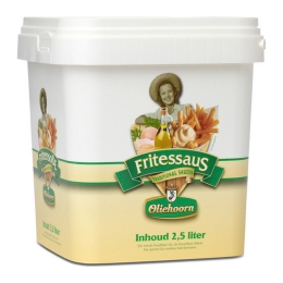 Oliehoorn | Fritessaus 25% | Emmer 2,5 liter