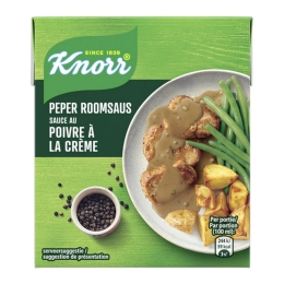 Knorr | Tetra Peper Roomsaus | 12 x 300 ml