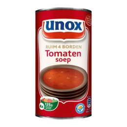 Unox | 4 Kommen | Tomaten Soep | 8 x 515 ml