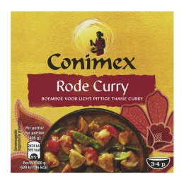 Conimex | Boemboe | Rode Curry | 8 x 95 gram