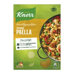 Knorr | Wereldgerechten | Spaanse Paella | 6 x 198 gram